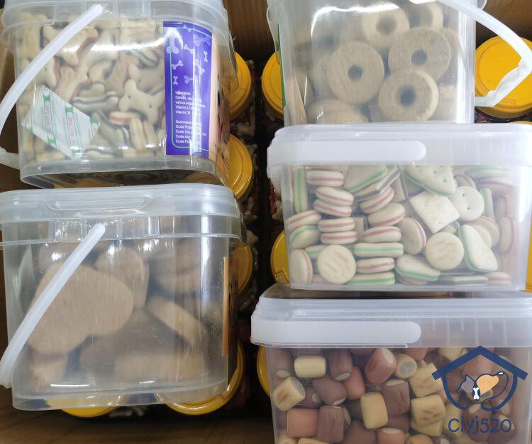 Собака закуски 荷兰小王国little kingdom珍宝装夹心饼干狗零食美毛补钙关节 1kg