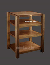 Noble Wood audio rack SRW-4A solid single four layer power amplifier CD machine vinyl disc rack fake one penalty ten