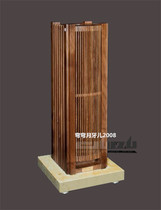 Noble audio rack PWS-7 Bookshelf Box tripod black walnut solid wood soundbox stand