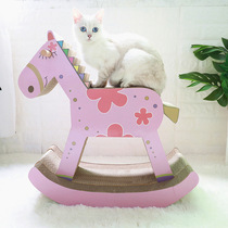 Pet Cat Grabbing Plate Nest Grindler Cat Paw Plate Nest Corrugated anti-cat grip Not Falling Litter Cat Toy Kitty