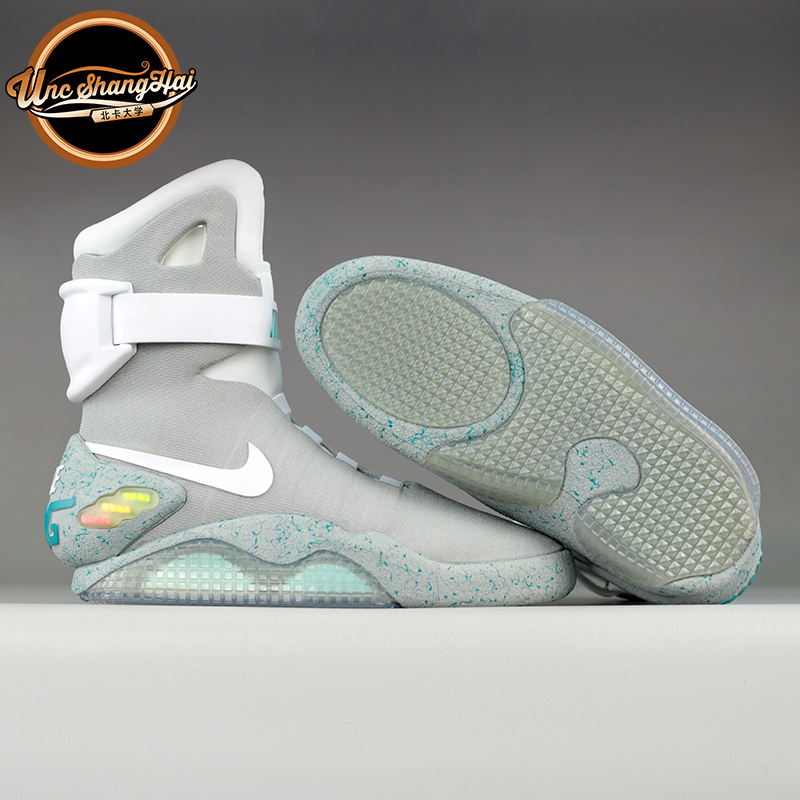 North Carolina Nike Air Mag Back to the Future Mcfly 417744-001 North Carolina Nike Air Mag Back to the Future Mcfly 417744-001