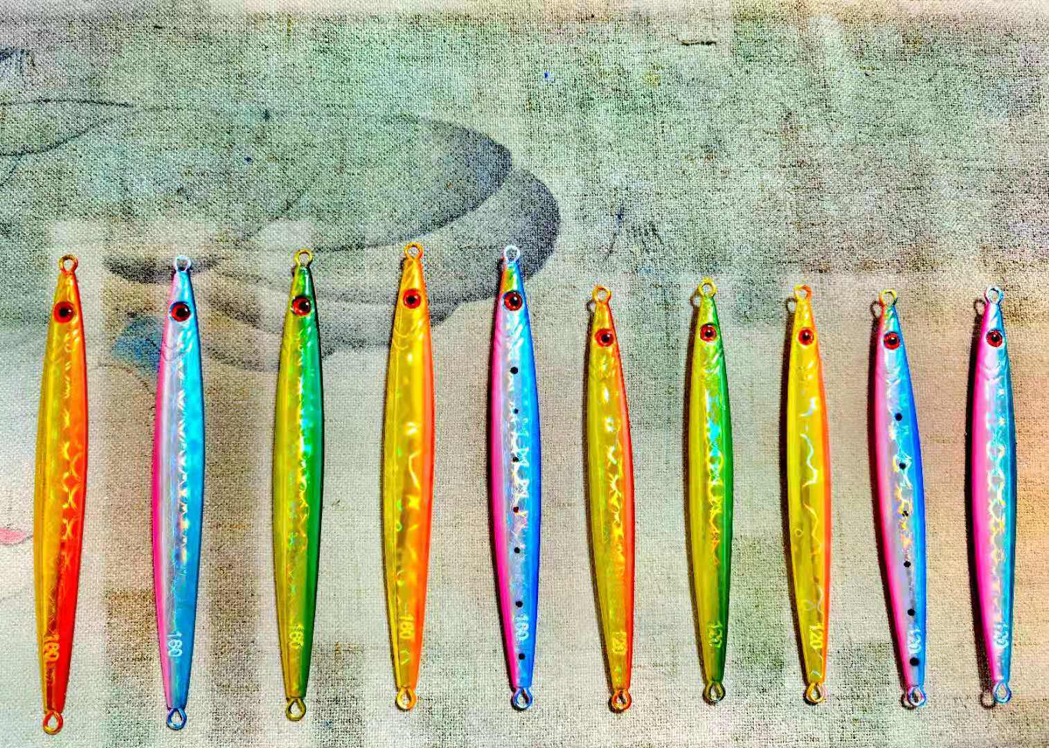 Japan's same deep sea slow - rock iron plate 120 grams of 160 grams of cod bullet shell stone bass