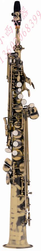 Straight tube tenor saxophony Bb Soprano Saxophone
