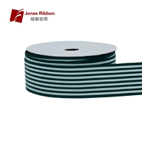 2,7 см темно-зеленый и белый (белые полоски не очень белые) 9 метров/рулон