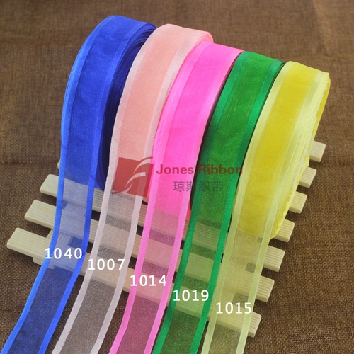 Прозрачная шифоновая лента, упаковка, 2.5см