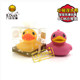 B.Duck Little Yellow Duck Classic Floating Duck Children's Bath Water Large Playing Toy Baby Duckling Swimming Game