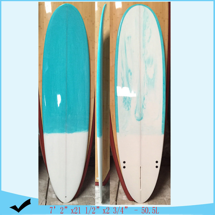 72 medium and long board FRP surfboard manufacturers direct sales beginner board PU surfboard