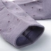 Nair ống vừa sợi tre nữ vớ mùa xuân và mùa thu thời trang nhỏ chấm nhỏ vớ cotton giản dị khử mùi vớ thoáng khí