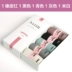 Nile tre lỏng miệng của phụ nữ vớ vớ cổ trắng cotton vớ trung niên ống rộng khử mùi màu rắn thoải mái vớ phụ nữ tất dệt kim Vớ sợi tre