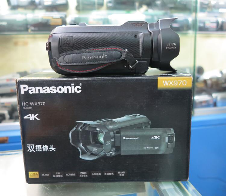 Máy ảnh kỹ thuật số đã qua sử dụng của Panasonic Panasonic HC-WX970M ống kính kép 4K ghi hình đám cưới DV