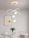 Restaurant Chandelier Modern Minimalist Light Luxury Creative Personality Art 2026 New High-End Bedroom Dining Room Table Lamp