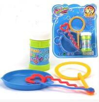 Manual bubble blowing tool A bottle of bubble water Manual bubble blowing is more fun than a fully automatic bubble gun