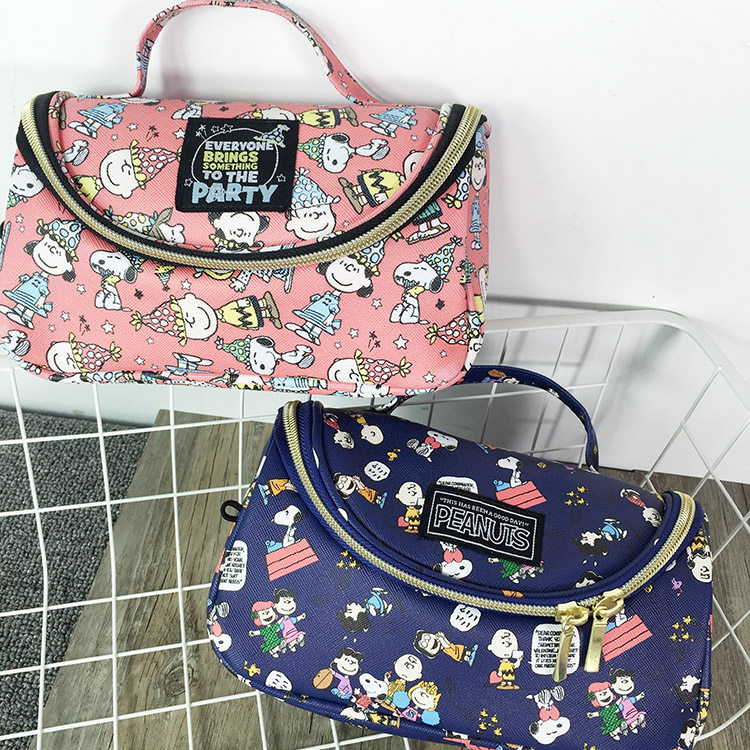 Foreign Trade Cute Annu Pen Multifunction Portable Large Capacity Travel Makeup Bag Wash Toiletries