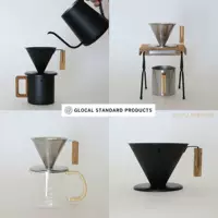Снижение зазора GSP Yanyin нержавеющая сталь Pomelo Оригинальный MU Coffee Filter Cup Filter Filtering Кольцо Янши Нажатие