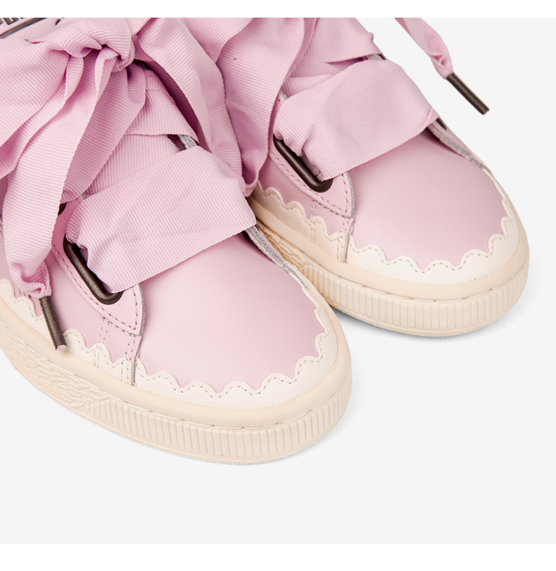 PUMA Basket Heart Women Bow Giày thể thao thông thường 367028-366979-02-03 giày sneaker nữ hot trend 2021
