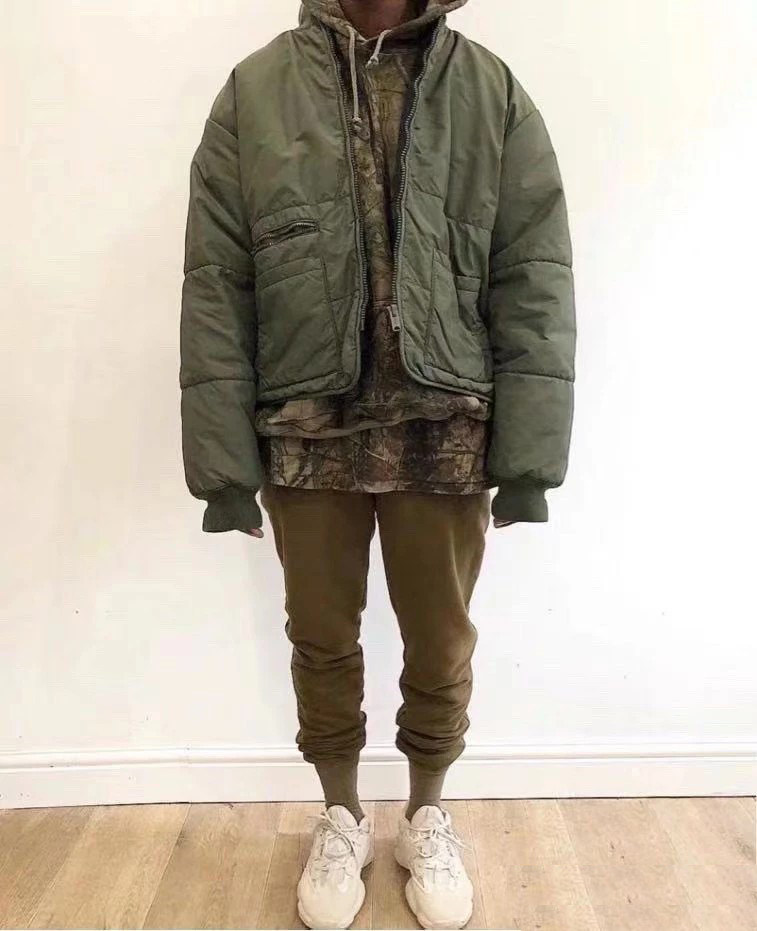 Yeezy season 3 куртка бомбардировка бомбардировщика машина грамм 其它（服饰） 