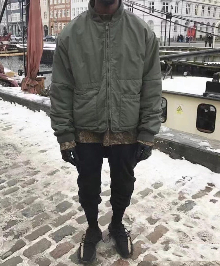Yeezy season 3 куртка бомбардировка бомбардировщика машина грамм 其它（服饰） 