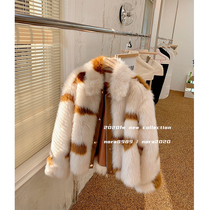 Nora studio fur coat women's 2021 new winter mink fur short young environmentally friendly fur