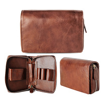 OLDFOX Fuse Pipe Pack Multi-functional Portable Carrying Tobacco Bag Mens Handtool Retro Cigar Pack Accessories