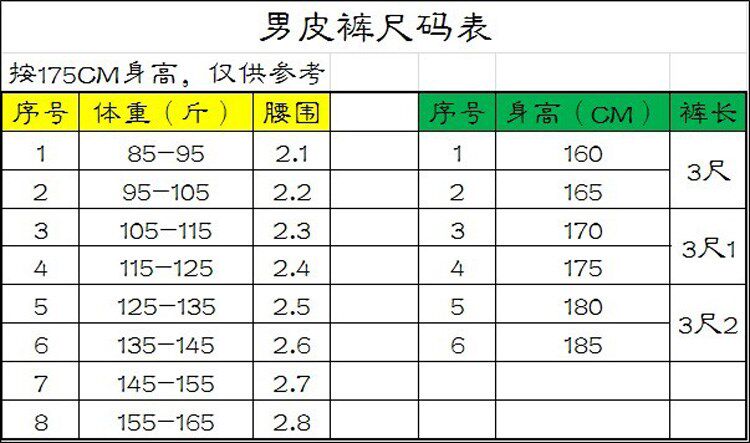 Pantalon cuir homme serré pour hiver - Ref 1484120 Image 9