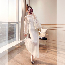 Skirt Fairy Super Xiansen Long Skirt Ankle Autumn Dress 2021 New Womens Long White Dress