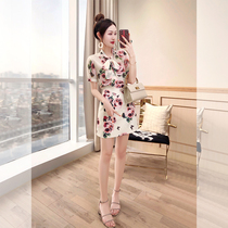 Clear Pure Womens Clothing Sweet Suit Salt-sweet dresses 2022 New summer snowspun shirts crushed with two sets