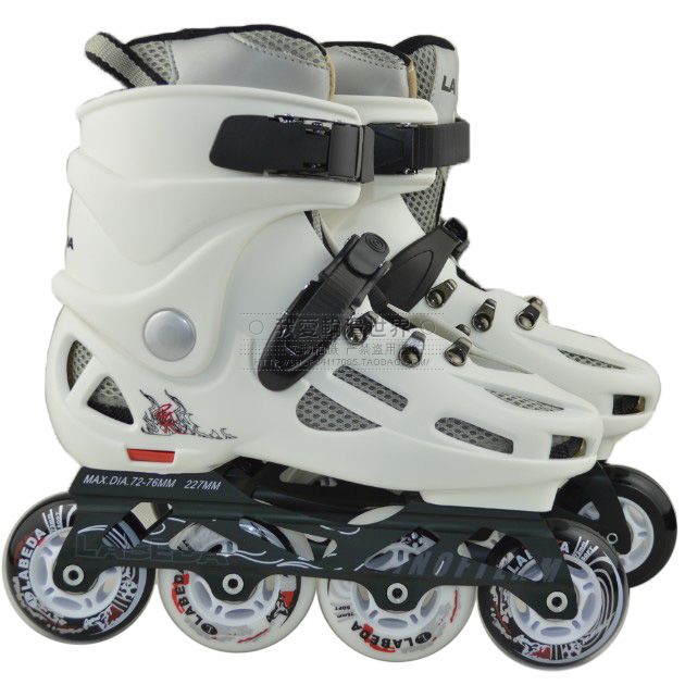 Open fire Adult beginner's skating shoes Straight steak roller skating roller skates Solomon 237 Single-row skates