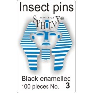 Czech black needle insect needle No 000 to No 7 are available in stock 5 packs