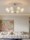 French Modern Minimalist Bedroom Bauhaus Silver Living Room Cream Style Light Luxury Dining Room Vintage Crystal Chandelier
