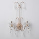 American Retro Bedside Lamp, Living Room Background Wall Lamp, Antique Style European Crystal Lamp, High-End Bedroom French Wall Lamp