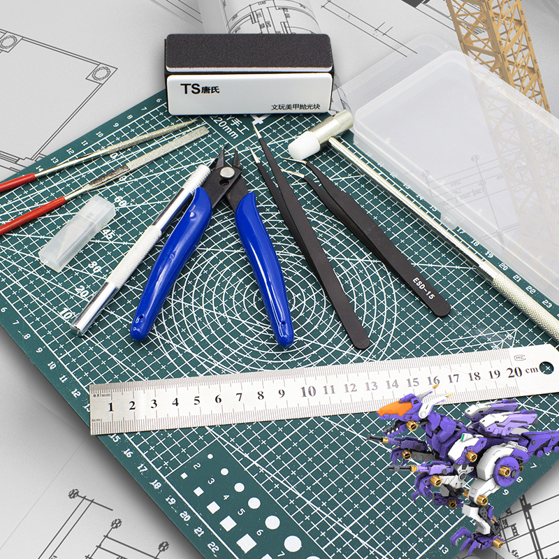 High up to model assembly toolWater clamp knife opening mold tweezer mode manual DIY model making suite