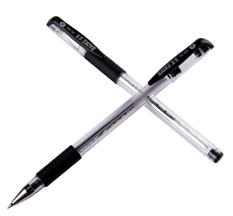 Baoke PC-880A neutral pen European standard classic neutral signature water-based pen 0 5MM customizable logo