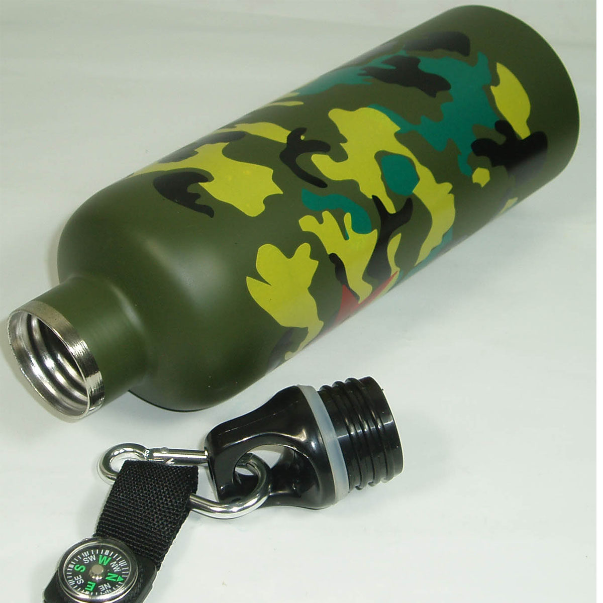 Double - layer vacuum insulation stainless steel gift outdoor camping sports kettle climbing kettle 750 ml