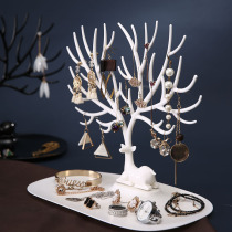 Jewelry rack display rack womens household Jewelry necklace pendant storage rack antler setting jewelry display Nordic style