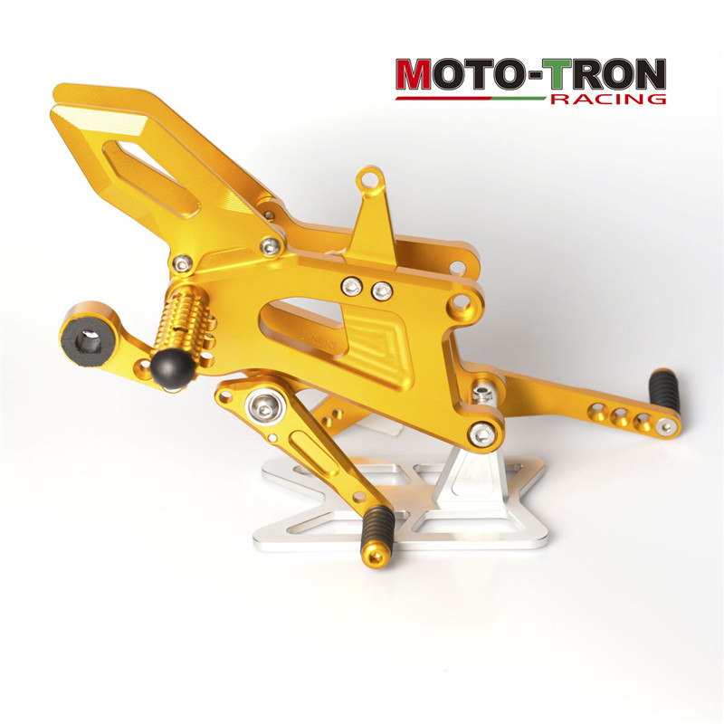 MOTOTRON TRIUMPH DAYTONA 675 675R 13-MODIFIED RAISED RACING PEDALS