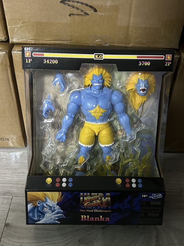 Jada 1/12 Street Fighter Street Fighter Action Figure Figure with Movable Joints Different Color Blanca Jada 1/12 Street Fighter Street Fighter Action Figure Figure with Movable Joints Different Color Blanca