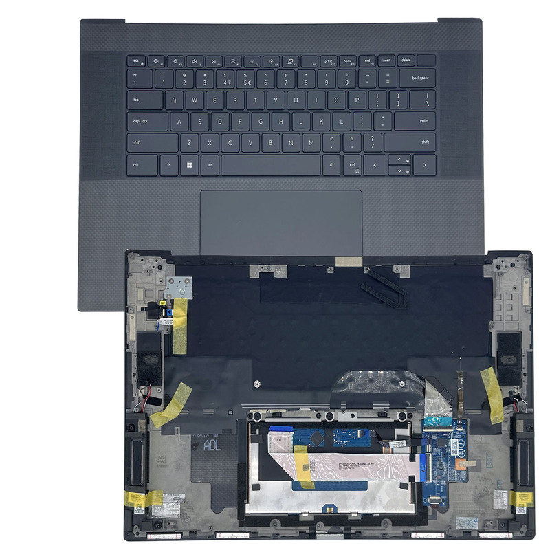 Suitable for Dell Xps 17 9720 9730 Precision M5770 Keyboard with C Shell Palm Rest Assembly