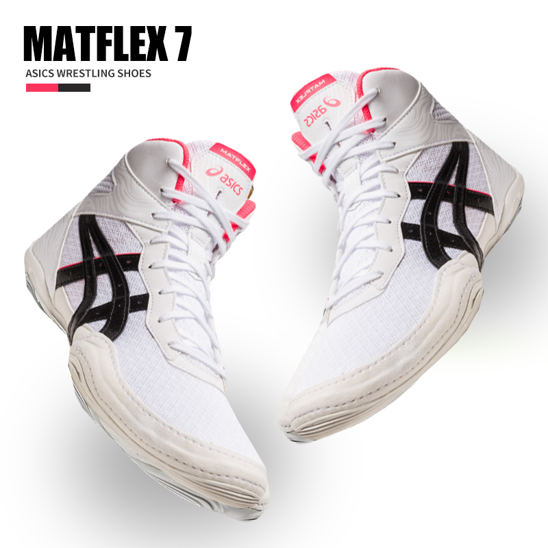 Asics Wrestling Sports Shoes Matflex 7 Boxing Deadlift Fitness Comprehensive Training Shoes