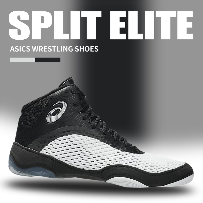 Asics Split Elite Professional Wrestling Shoes Indoor Fitness Weightlifting Fighting Deadlift Shoes Gym Asics Split Elite Professional Wrestling Shoes Indoor Fitness Weightlifting Fighting Deadlift Shoes Gym