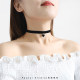 Classic black choker collar simple all-match temperament necklace female clavicle chain neck jewelry neck strap necklace female