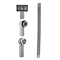 Ceramic basin round overflow device washing basin kitchen stainless steel sink water drain water outlet accessories overflow pipe