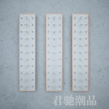 Junchi chaopin glasses wall-mounted display sunglasses metal glasses display rack display props glasses store display