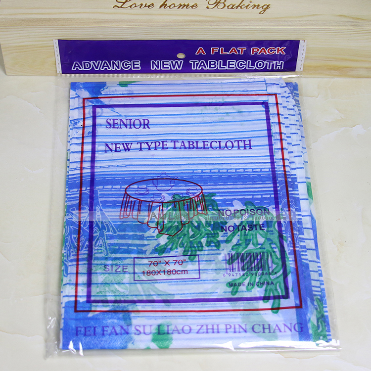 Khăn trải bàn dùng một lần chống dầu dày in nhà hàng khách sạn khăn trải bàn nhà khách 160 * 160cm - Các món ăn dùng một lần túi nhôm đựng thực phẩm
