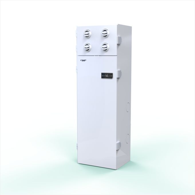Yuanchen Fresh Air-Fresh Series 400A Cabinet Exposed Pipeline Household Formaldehyde Haze Removal Fresh Air System