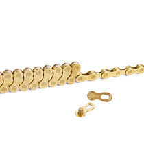 ZTTO chase chain yellow gold chain 116L with magic buckle 11 speed with chain buckle bicycle chain