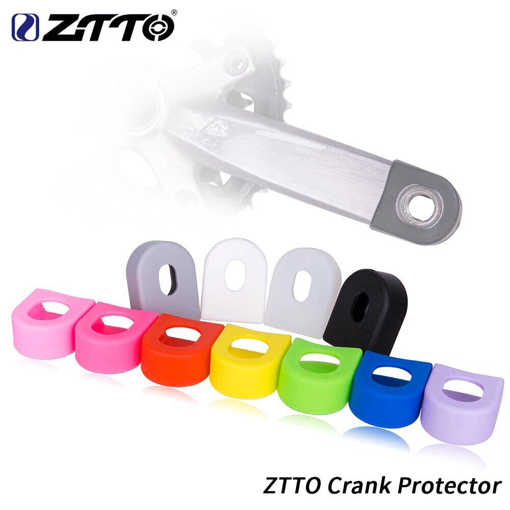 ZTTO Universal Road Mountain Bike Folding Bicycle Crankset Crank Protective Cover Silicone Cover