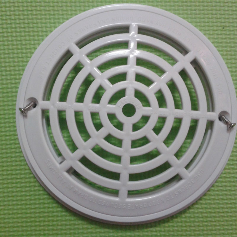 Pool main drainage mouth 1030 round water back machine ABS drainage pool accessories bath floor leak cover