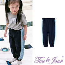 Toullejour girls dress 100 plexigned snowspun with fashion design Hip Hop People Light Cage Pants Kharen Pants