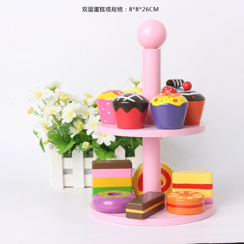 Nhà trẻ búp bê đồ chơi nhà bếp đầy đủ Bộ đồ chơi mầm non cho trẻ mẫu giáo nhập vai