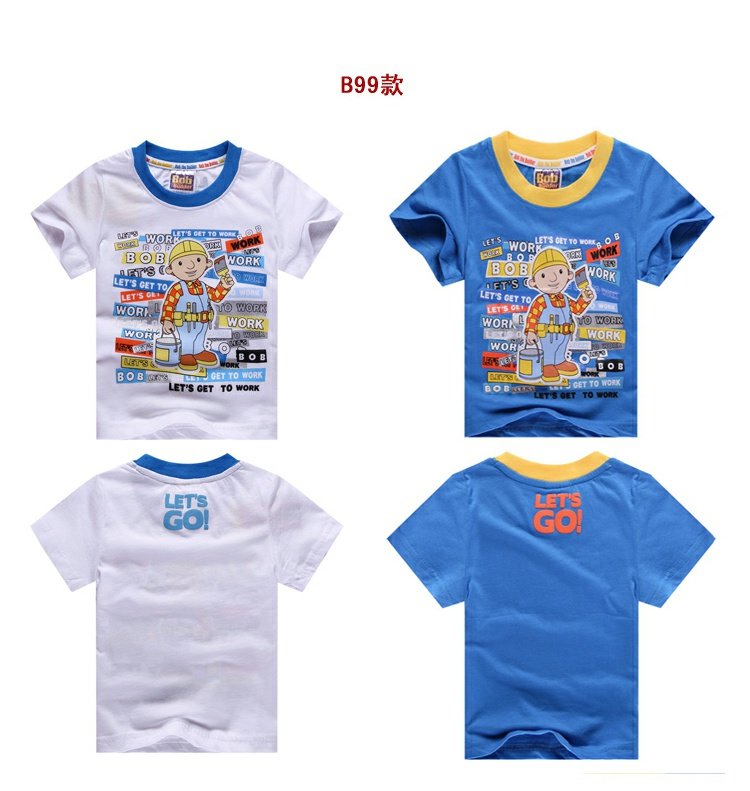 TX02 Thomas trẻ em đích thực 12-3 tuổi trẻ em cotton mùa hè nam nữ áo thun ngắn tay quần áo trẻ em hàn quốc